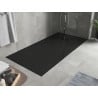 Mexen Hugo SMC téglalap alakú zuhanytálca 180 x 80 cm, fekete, fekete fedlap - 42708018-B