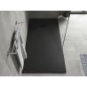 Mexen Hugo SMC téglalap alakú zuhanytálca 180 x 80 cm, fekete, fekete fedlap - 42708018-B