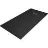 Mexen Hugo SMC téglalap alakú zuhanytálca 180 x 80 cm, fekete, fekete fedlap - 42708018-B