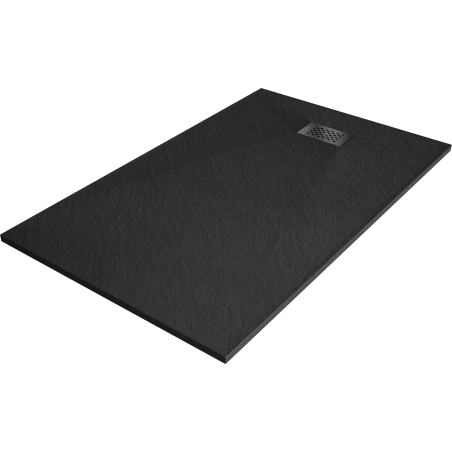 Mexen Hugo Brodzic dreptunghiular SMC 150 x 90 cm, negru, mască neagră - 42709015-B