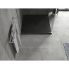 Mexen Hugo receiver pătrat SMC 100 x 100 cm, negru, capac negru - 42701010-B