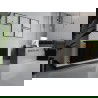 Mexen CH10 Higiéniai lapradiátor 600 x 1300 mm, oldalon történő csatlakozás, 812 W, fekete - W410H-060-130-70