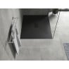 Mexen Hugo brodă rectangular SMC 130 x 100 cm, negru, mască neagră - 42701013-B