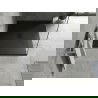 Mexen Hugo cada de dus dreptunghiular SMC 140 x 100 cm, negru, mascare neagră - 42701014-B