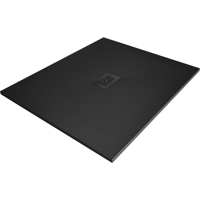 Mexen Hugo brodzik dreptunghiular SMC 140 x 100 cm, negru, masca neagră - 42701014-B