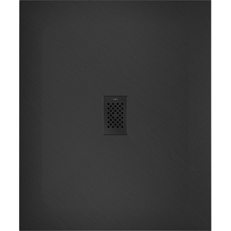Mexen Hugo recepție dreptunghiulară SMC 140 x 100 cm, negru, mască neagră - 42701014-B