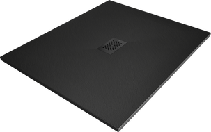 Mexen Hugo brodă rectangular SMC 130 x 100 cm, negru, mască neagră - 42701013-B