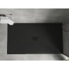 Mexen Hugo téglalap alakú SMC zuhanytálca 150 x 100 cm, fekete, fekete takaró - 42701015-B