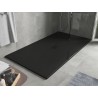 Mexen Hugo SMC téglalap alakú zuhanytálca 150 x 100 cm, fekete, fekete burkolat - 42701015-B