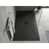 Mexen Hugo brodzik dreptunghiular SMC 200 x 100 cm, negru, mască neagră - 42701020-B