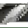 Mexen Hugo téglalap alakú SMC 200 x 100 cm, fekete, fekete takaró - 42701020-B
