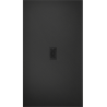 Mexen Hugo cadă rectangulară SMC 180 x 100 cm, negru, capac negru - 42701018-B