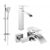 Mexen Libra DQ62 set de baie, crom - 745113DQ62-00