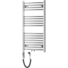 Mexen Ares elektromos radiátor 900 x 500 mm, 300 W, króm - W102-0900-500-2300-01