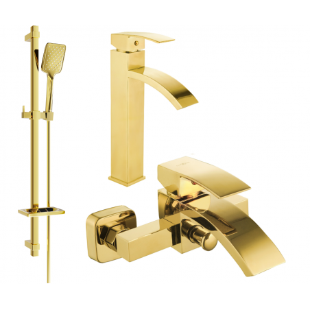 Mexen Libra Set cadă DQ62, auriu - 745113DQ62-50