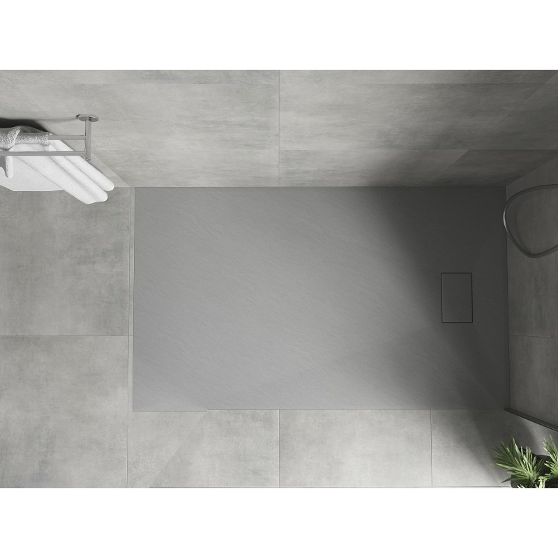 Mexen Hugo tăviță de duș dreptunghiulară SMC 160 x 90 cm, gri - 42619016