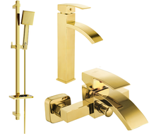 Mexen Libra Set cadă DQ45, auriu - 745113DQ45-50