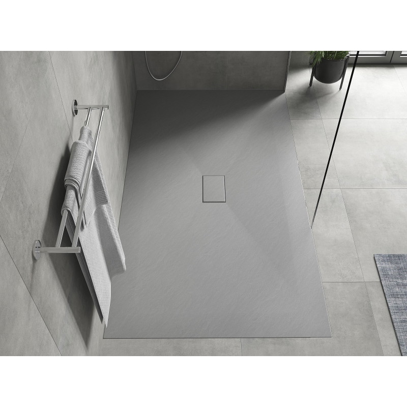 Mexen Hugo brodzik dreptunghiular SMC 160 x 100 cm, gri - 42611016