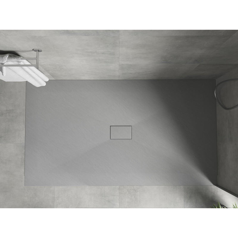 Mexen Hugo tavă de duș dreptunghiulară SMC 160 x 100 cm, gri - 42611016