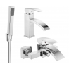 Mexen Libra Set de cadă R77, crom - 745103R77-00