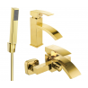Mexen Libra R77 set pentru cadă, auriu - 745103R77-50