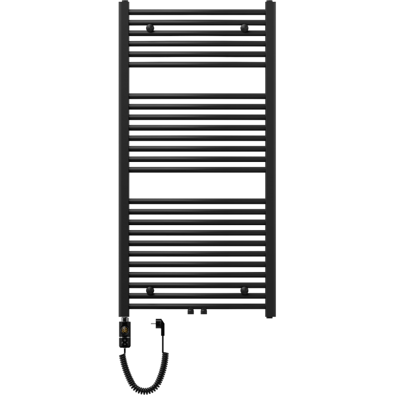 Mexen Ares elektromos radiátor 1200 x 600 mm, 600 W, fekete - W102-1200-600-2600-70