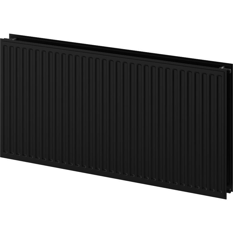 Mexen CH20 Radiator igienic plăcii 300 x 2200 mm, conectare laterală, 1400 W, negru - W420H-030-220-70
