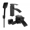 Mexen Libra R62 set de baie, negru - 745103R62-70