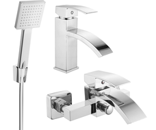 Mexen Libra Set cadă R45, crom - 745103R45-00