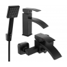 Mexen Libra R45 set de baie, negru - 745103R45-70