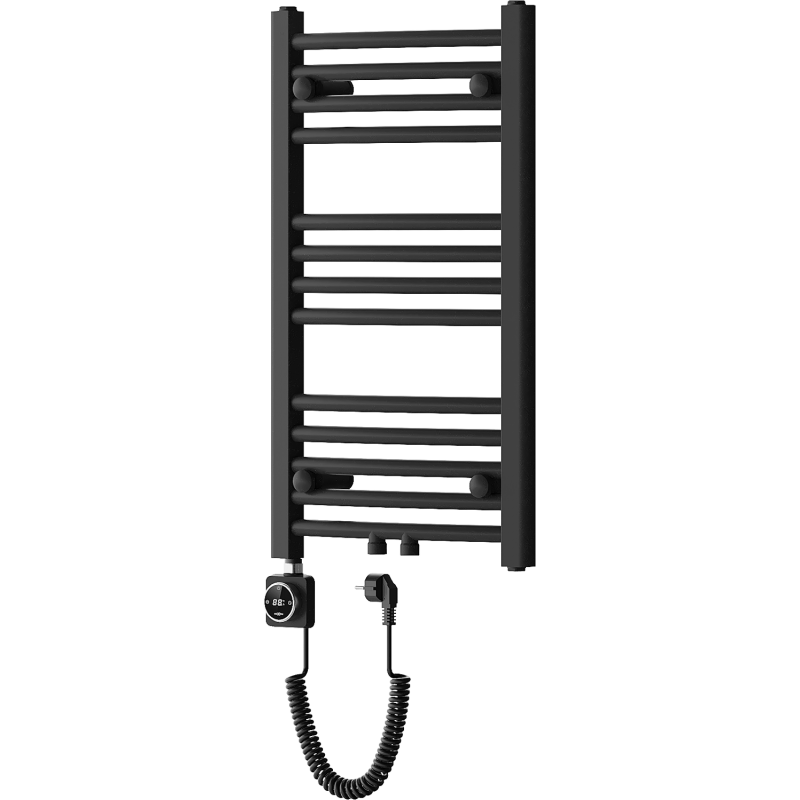 Mexen Ares elektromos fűtőtest 700 x 400 mm, 300 W, fekete - W102-0700-400-6300-70