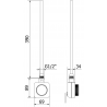 Mexen Ares elektromos radiátor 900 x 600 mm, 400 W, fehér - W102-0900-600-6400-20