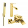 Mexen Libra R77 set de baie, auriu - 745113R77-50