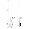 Mexen Ares radiator electric 1200 x 500 mm, 500 W, alb - W102-1200-500-6500-20