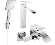 Mexen Libra R45 fürdőkád készlet, króm - 745113R45-00