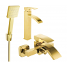 Mexen Libra R45 set de cadă, auriu - 745113R45-50