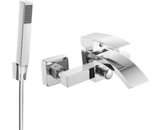 Mexen Libra Baterie cadă R77 cu set de duș, crom - 74513R77-00