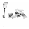 Mexen Libra R62 kád csaptelep zuhanykészlettel, króm - 74513R62-00