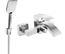 Mexen Libra R62 fürdőkád csaptelep zuhanyszettel, króm - 74513R62-00