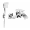 Mexen Libra R45 fürdőkád csaptelep zuhanyteleppel, Króm - 74513R45-00