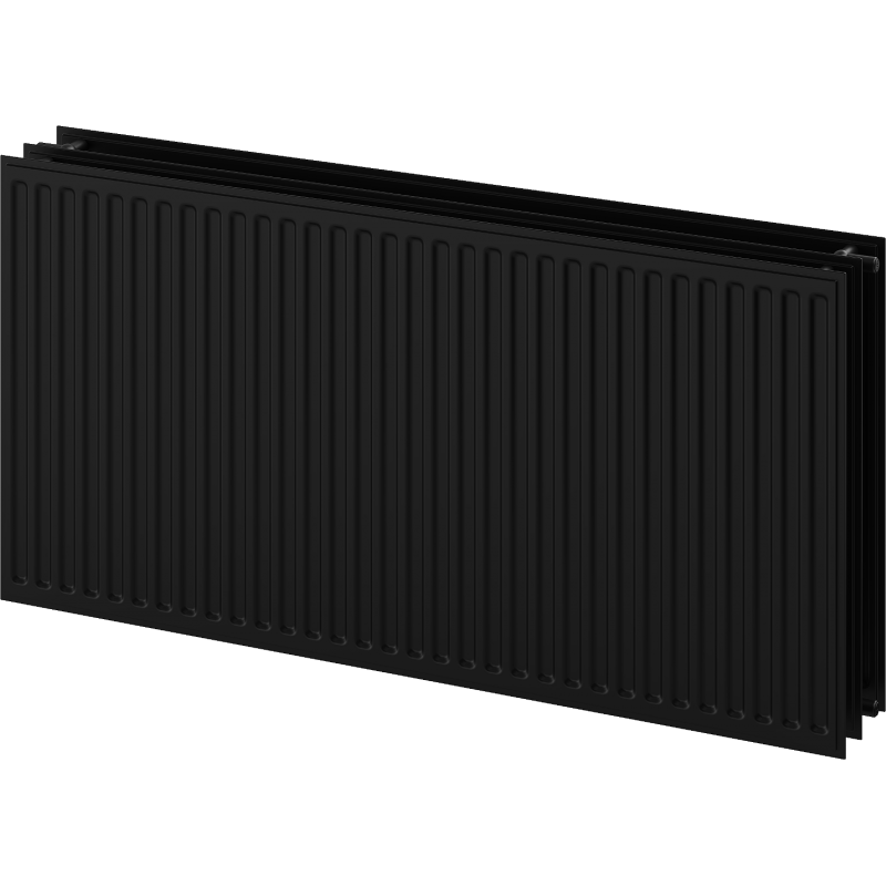 Radiator plates Mexen CH30 Hygiene 900 x 500 mm, racord lateral, 1032 W, negru - W430H-090-050-70