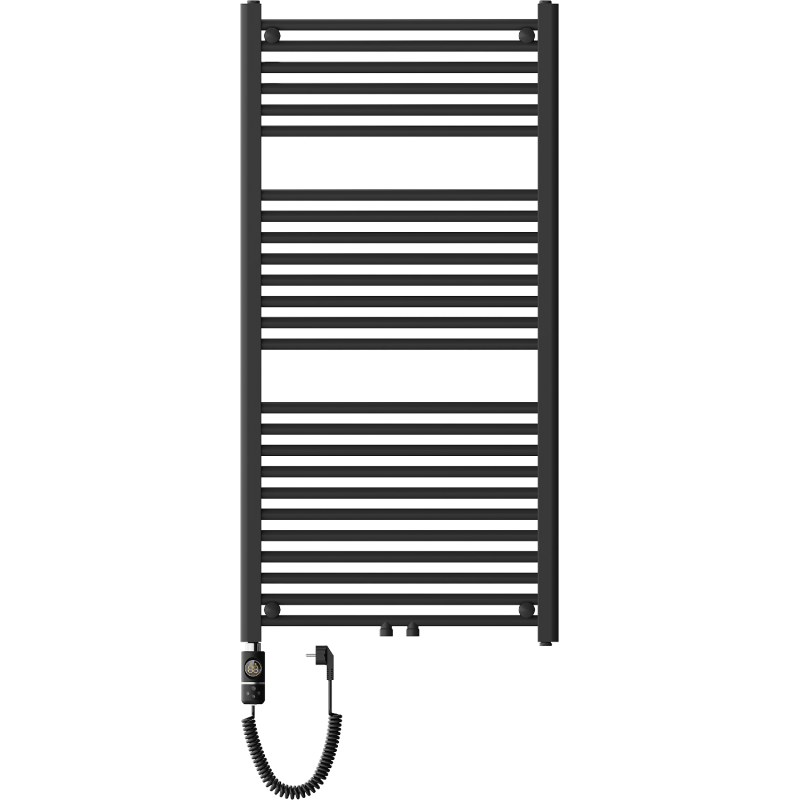 Mexen Mars elektromos radiátor 1200 x 600 mm, 600 W, fekete - W110-1200-600-2600-70