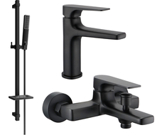 Mexen Lynx DQ72 set de cadă, negru - 745903DQ72-70