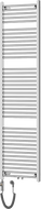 Mexen Mars radiator electric 1800 x 500 mm, 600 W, crom - W110-1800-500-2600-01