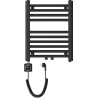 Mexen Mars elektromos radiátor 500 x 400 mm, 300 W, fekete - W110-0500-400-6300-70