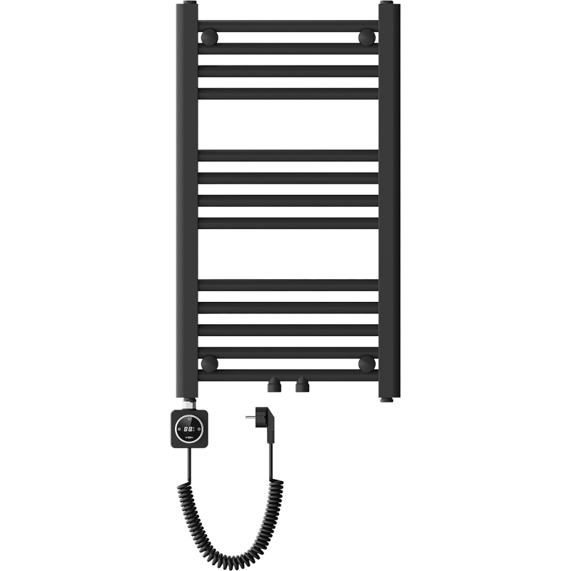 Mexen Mars elektromos radiátor 700 x 400 mm, 300 W, fekete - W110-0700-400-6300-70