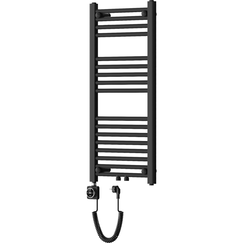 Mexen Mars elektromos radiátor 900 x 400 mm, 300 W, fekete - W110-0900-400-6300-70