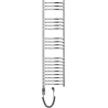 Mexen Eros elektromos radiátor 1200 x 318 mm, 300 W, króm - W112-1200-318-2300-01