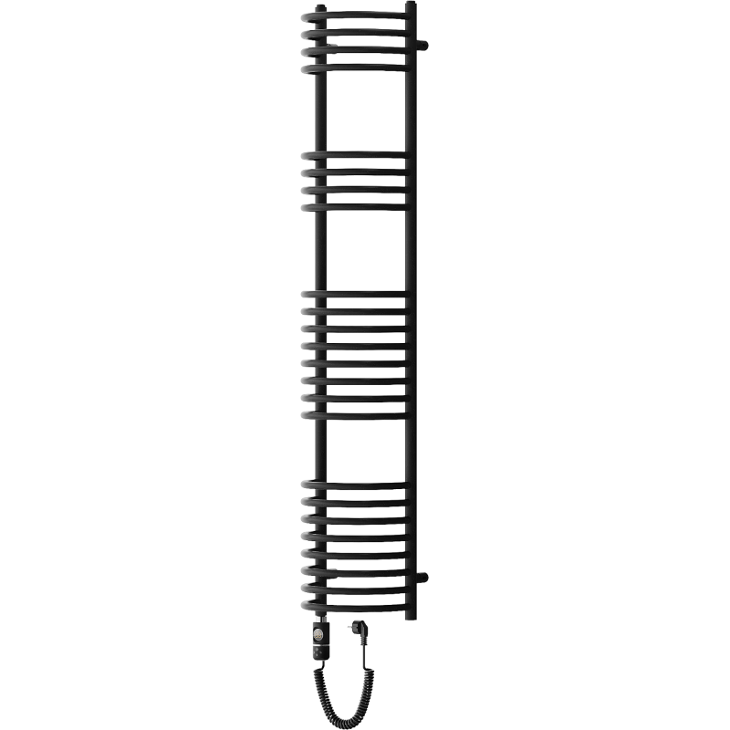 Mexen Eros elektromos radiátor 1600 x 318 mm, 600 W, fekete - W112-1600-318-2600-70