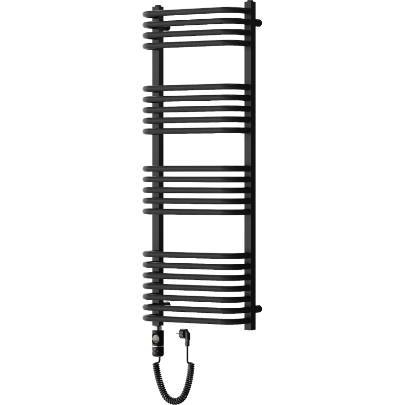 Mexen Apollo radiator electric 1210 x 450 mm, 600 W, negru - W117-1210-450-2600-70